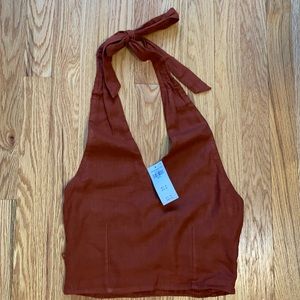 Abercrombie linen halter